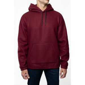 Men's Polar Fleece Pullover Hooded Sweatshirt